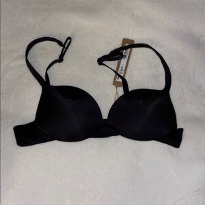 SKIMS Ultimate NIPPLE PUSH-UP BRA BLACK